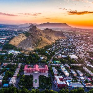 Ariel View Of Osh State University