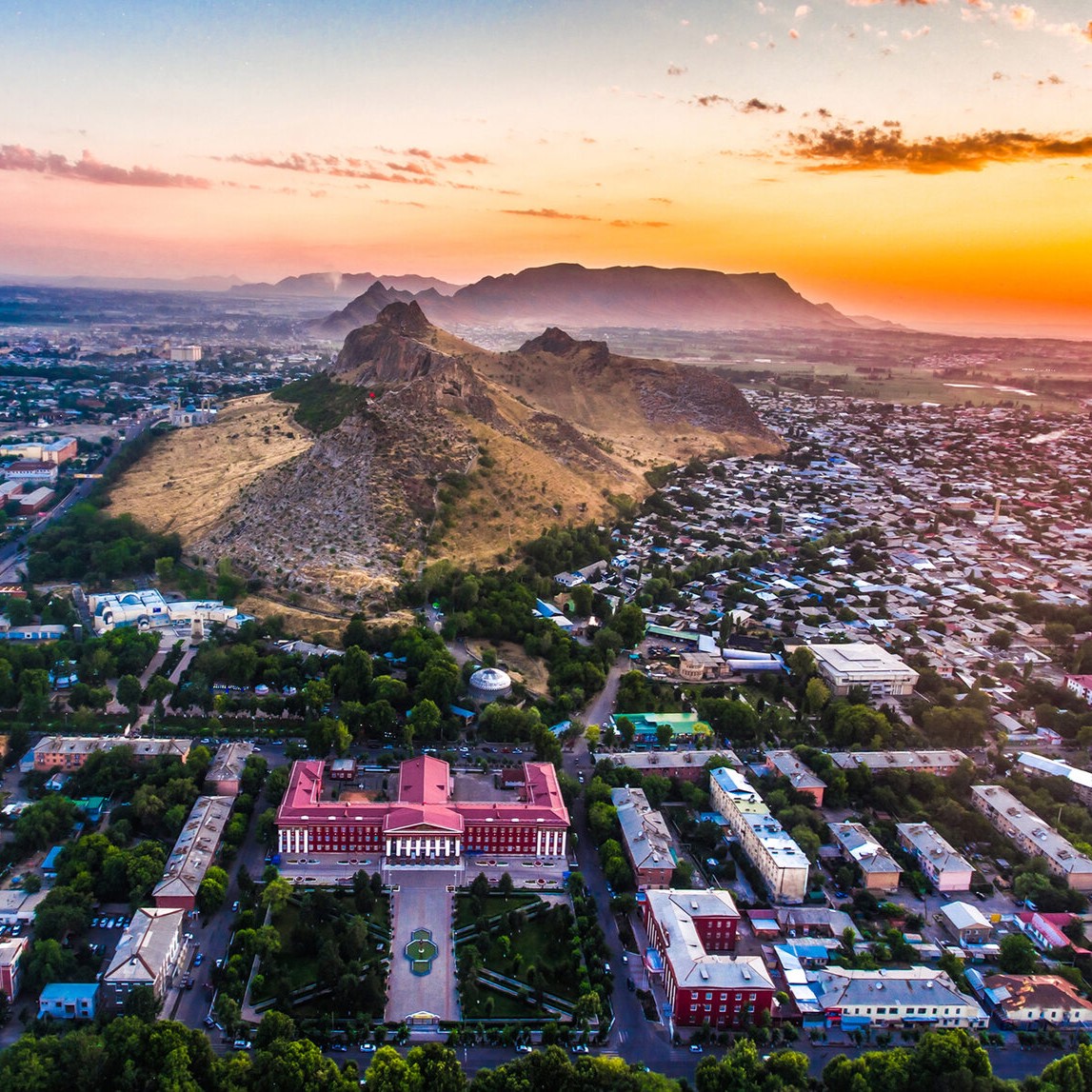 Ariel View Of Osh State University